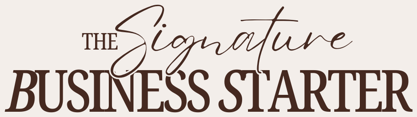 The Signature Business Starter